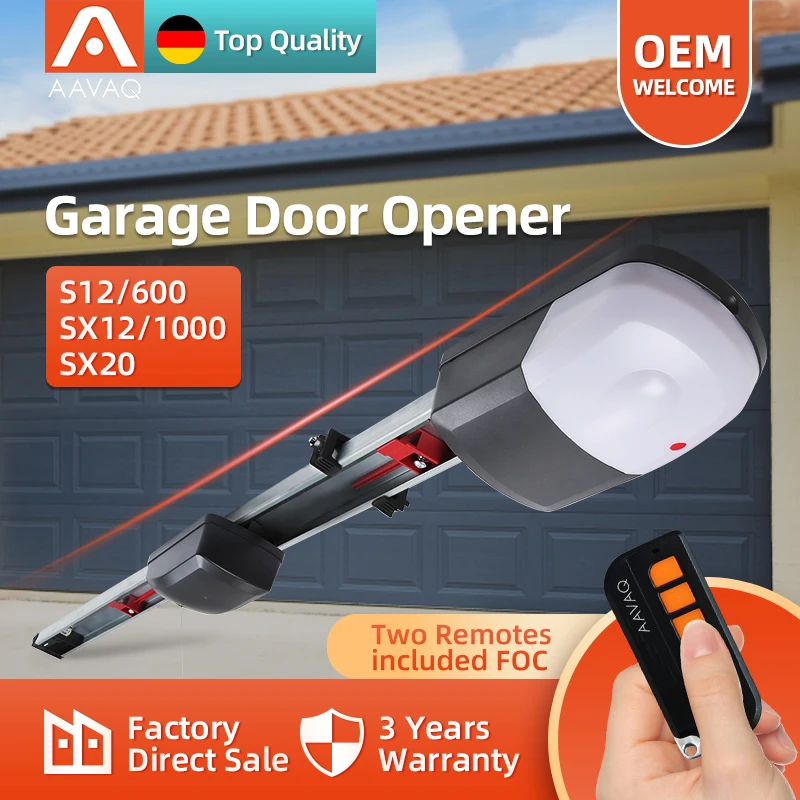 AAVAQ S/SX Series Conductible Chain Travel Motor Drive Garage Door Opener