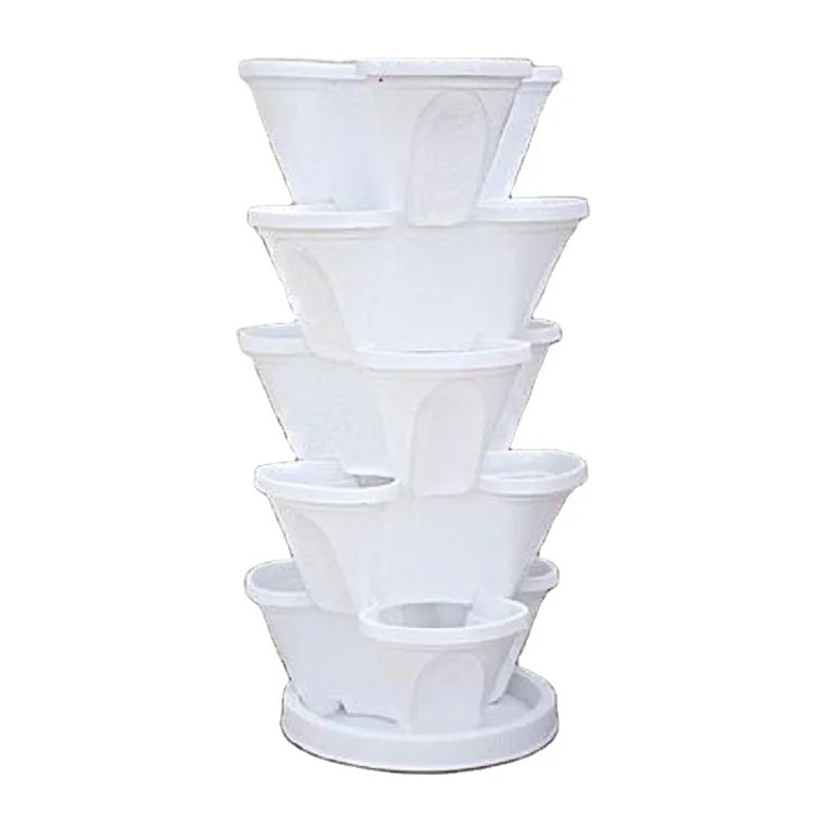 Vertical Garden Flower Pots Tower