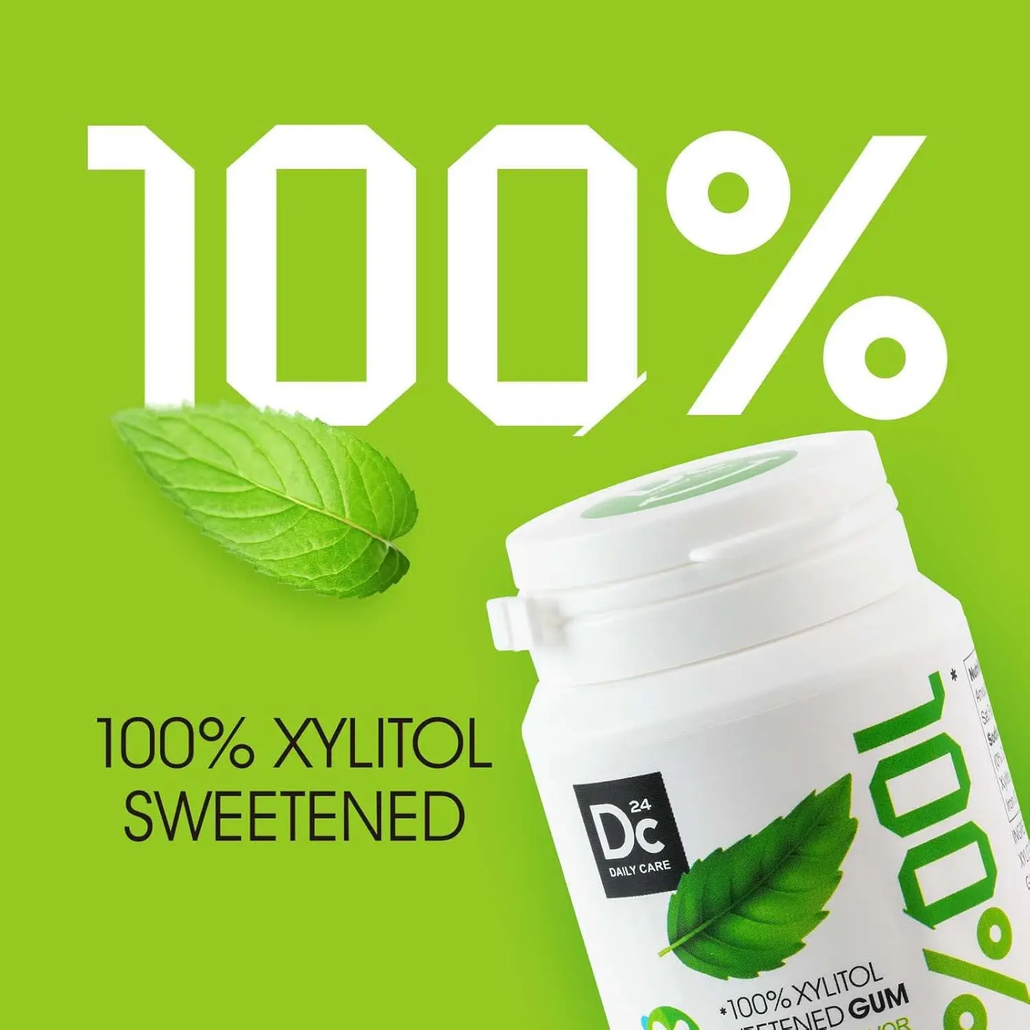 Sweetened 100% Xylitol Sugar Free Peppermint Vegan Chewing Gum Natural Pillow Oem Novel Design Factory Price