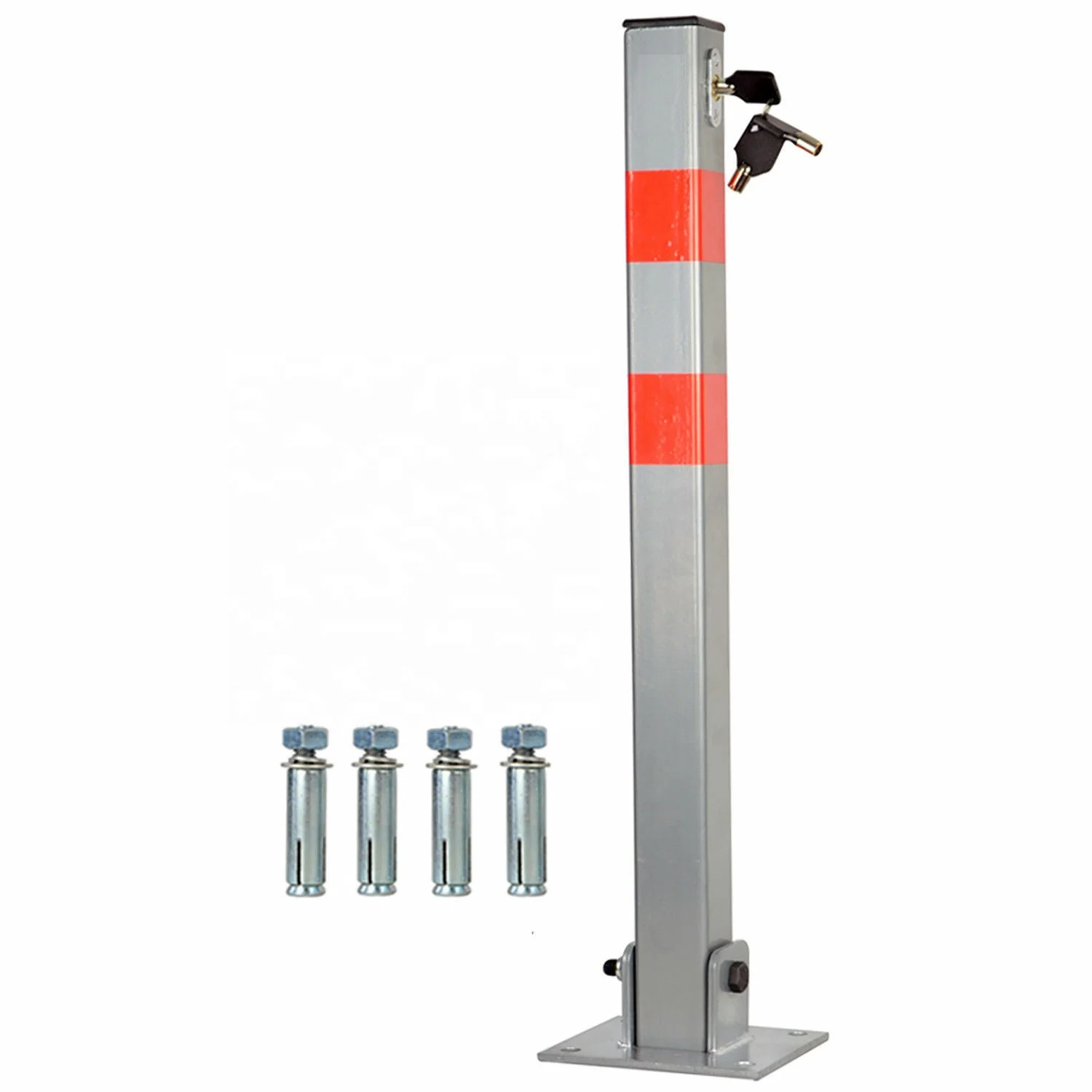 FOLDING PARKING BARRIER CAR BOLLARD VEHICLE DRIVEWAY CAR SAFETY SECURITY POST