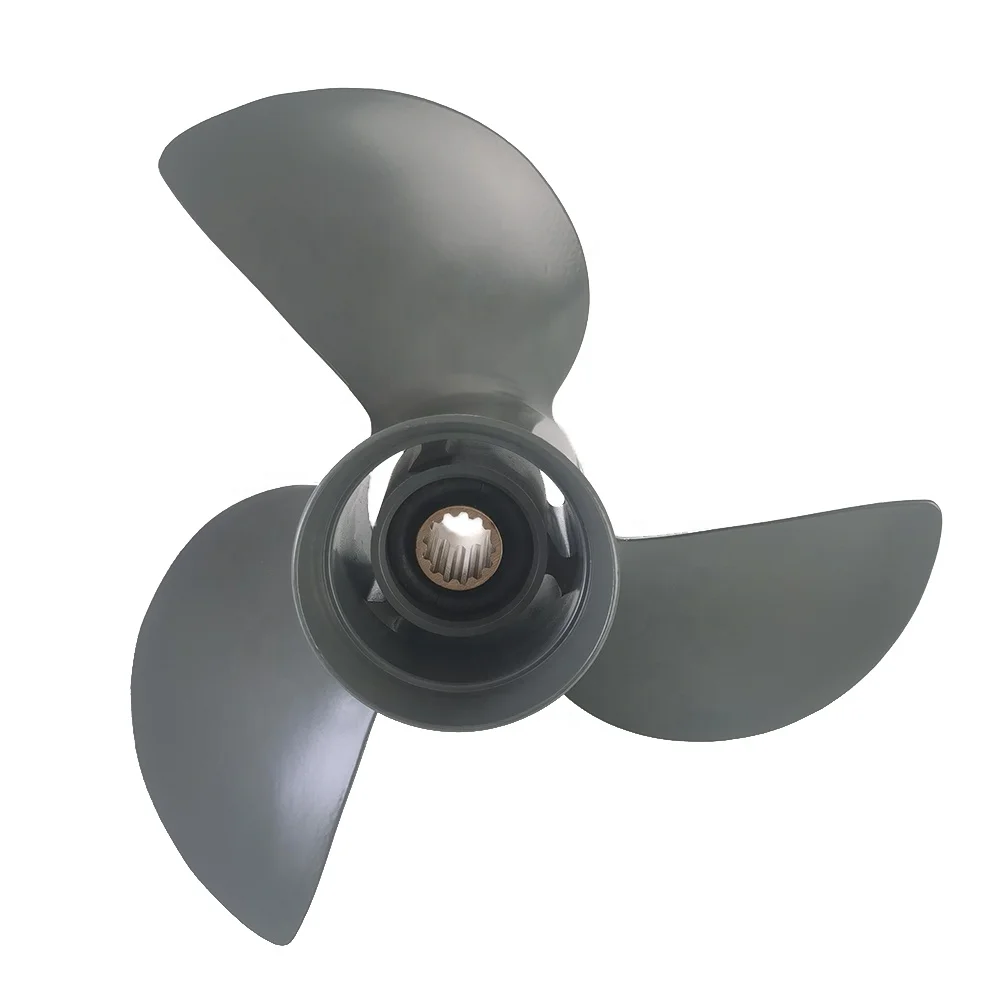 Factory Custom Most Popular inboard boat engines 12 1/4x9 ALUMINUM 35-60 HP Marine Propeller for HONDA