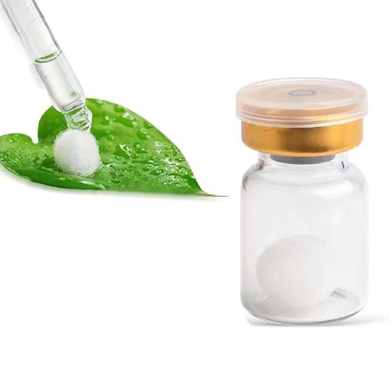 B 2024 Mini Pure Collagen Ball Soluble Silk Skin Care For Women Wrinkle Removal Silk Shrinking Brightening Ball Thread