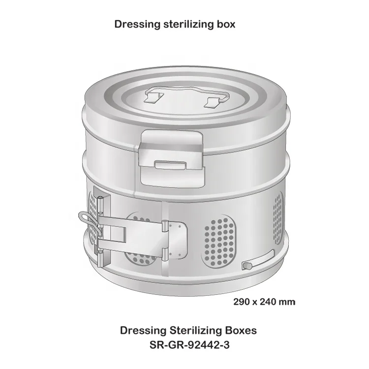 Factory Wholesale Custom Price Surgical Dressing Sterilizing Boxes