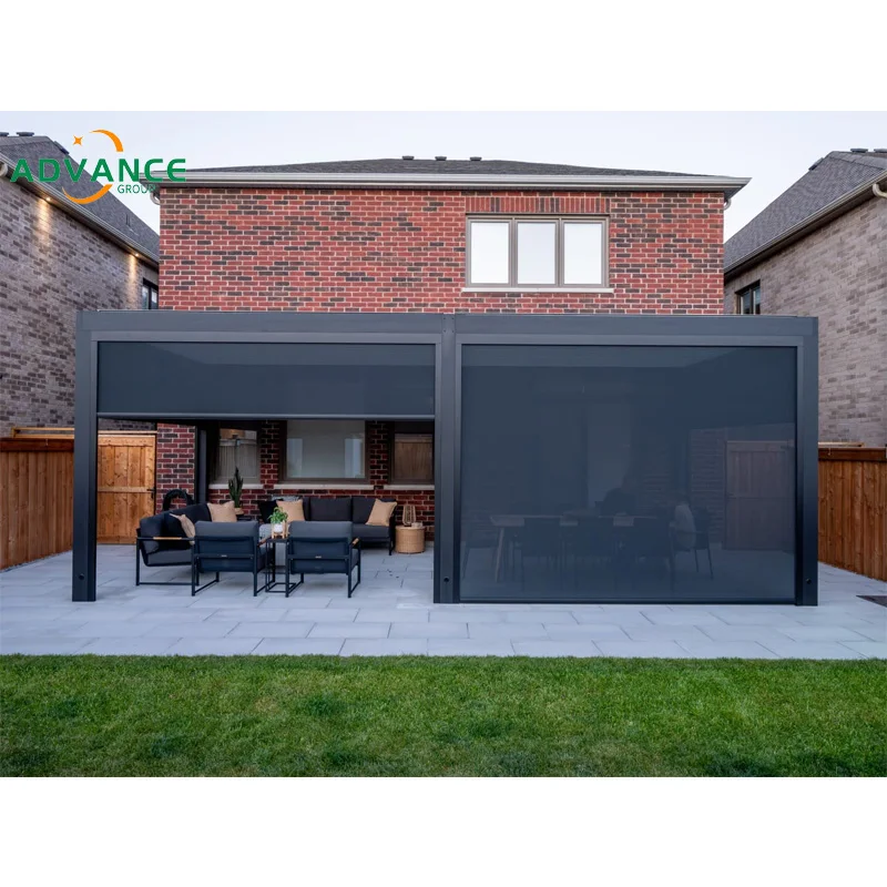 Gazebo Advance Louvered Aluminum Pergola For Window Made In China