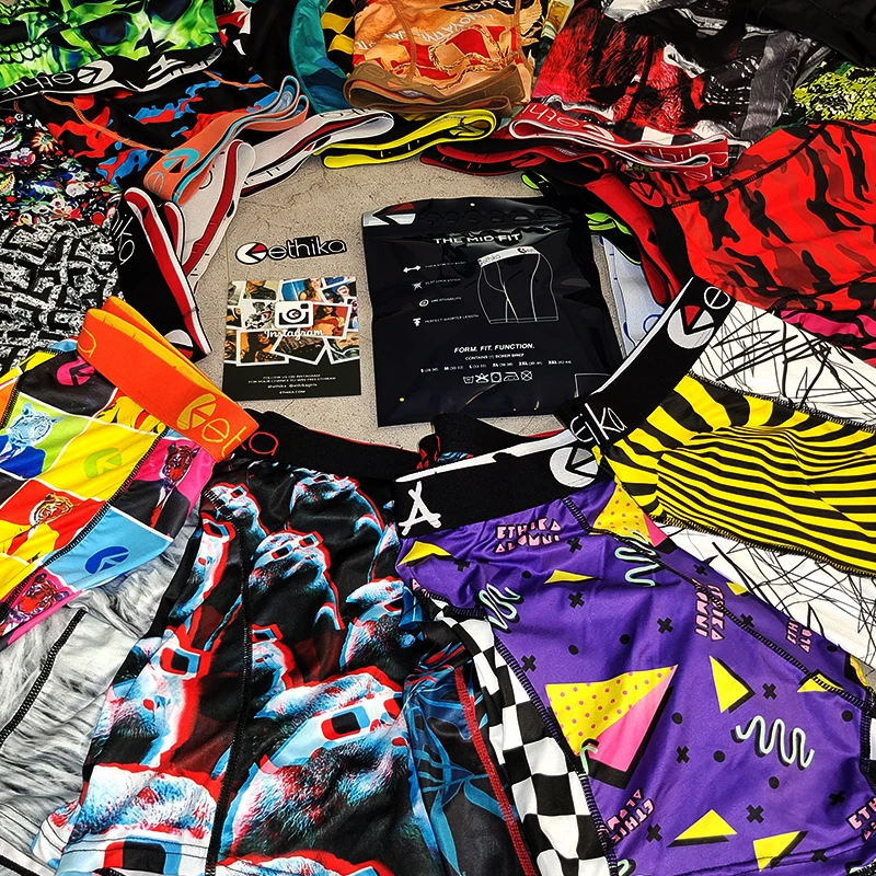 
2021 New Ethika men underwear polyester quick-dry underwear Wholesale boxer briefs Shorts 