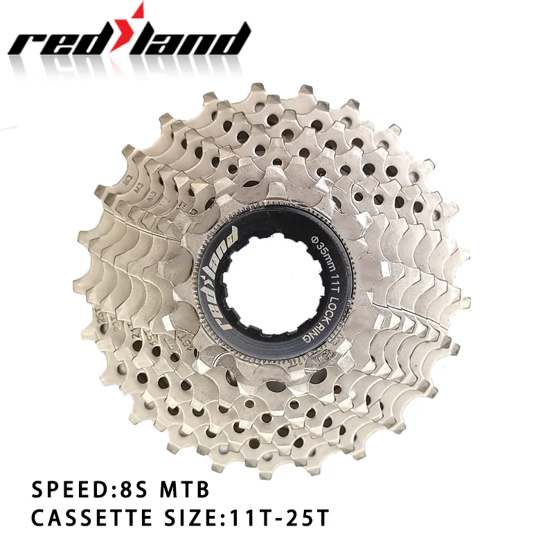China made bicycle 8 speed  11-25T 34mm freewheel