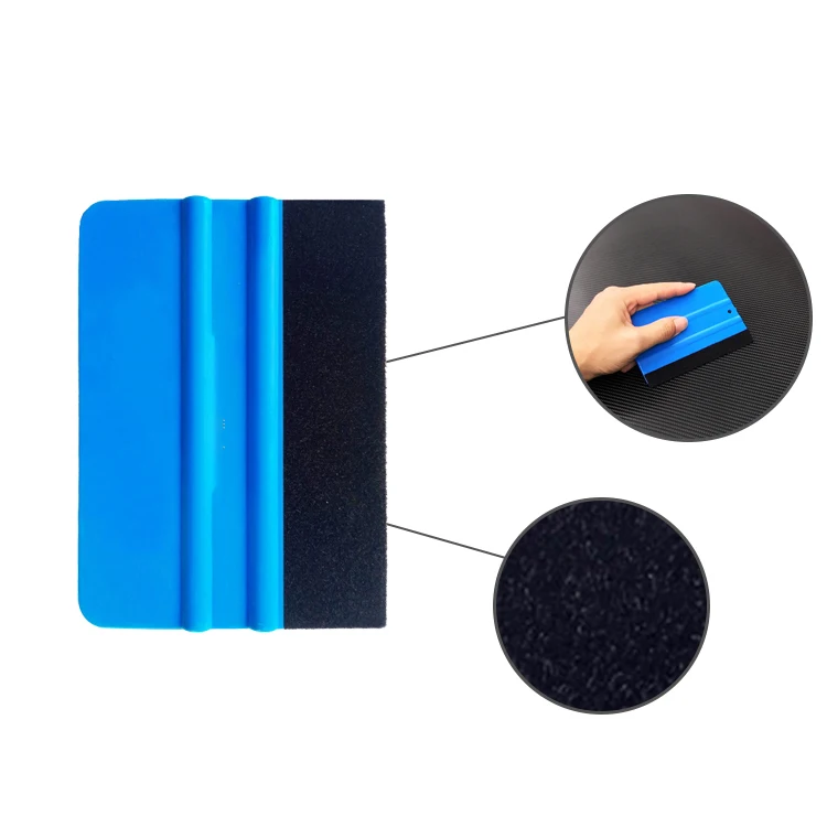 Wholesale Car  Felt Squeegee Vehicle Vinyl Wrap Set Tint Film Tools T14
