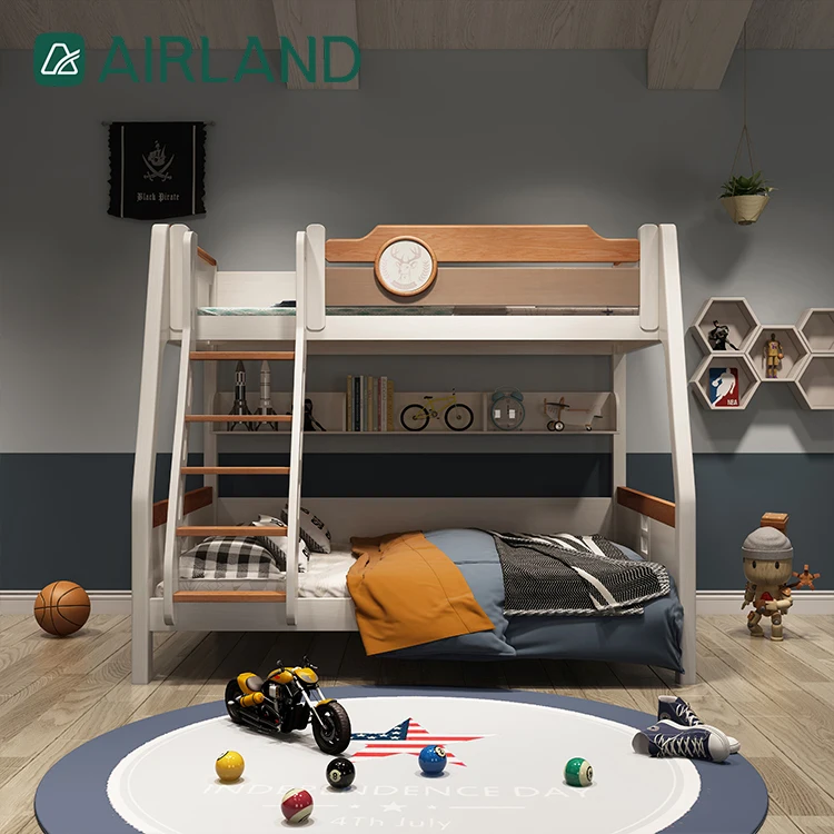 Airland Европейская надежная и хорошая деревянная мебель детские кровати детская двухъярусная кровать с