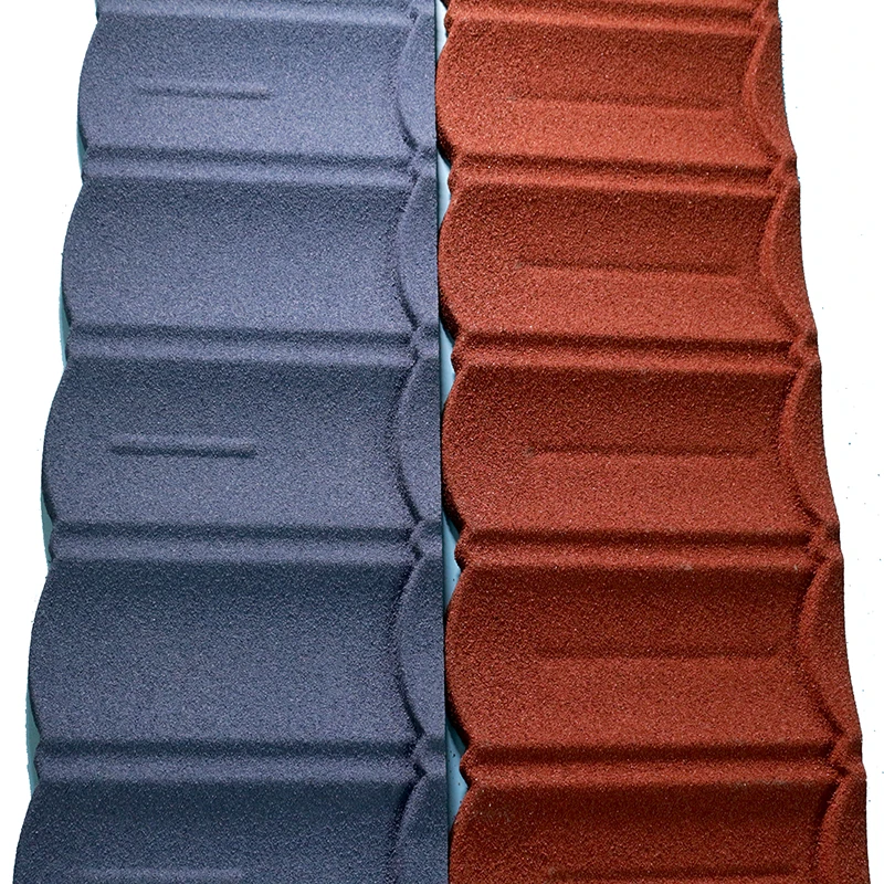 Durable In Severe Weather Metal Roofing Sheets High Quality Stone Coated Metal Roof Tiles