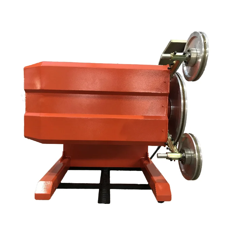 55KW Diamond Wire Cutting Machine 75HP Easy to Operate Rail Diamond Wire Saw for Mine