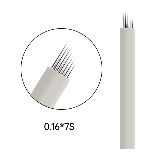 0.16MM Stainless Steel Disposable Permanent Makeup Micro Needle Tattoo Eyebrow Microblading Blades Tattooing Nano Microblading