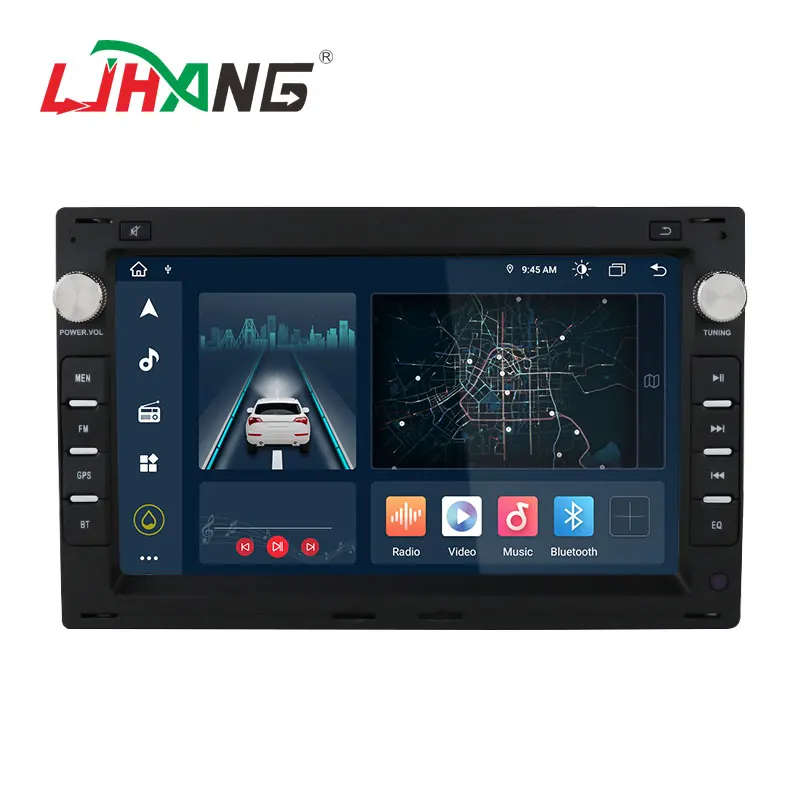 7inch Android 12 4+64G 2 din car multimedia player for volkswagen passat B5/CADDY/CC/POLO/Golf 4/Golf 4 radio gps navigation