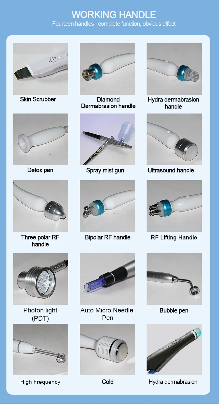 2023 Facial spa Machine 16 functions optional customized version vertical facial care machine for estheticians