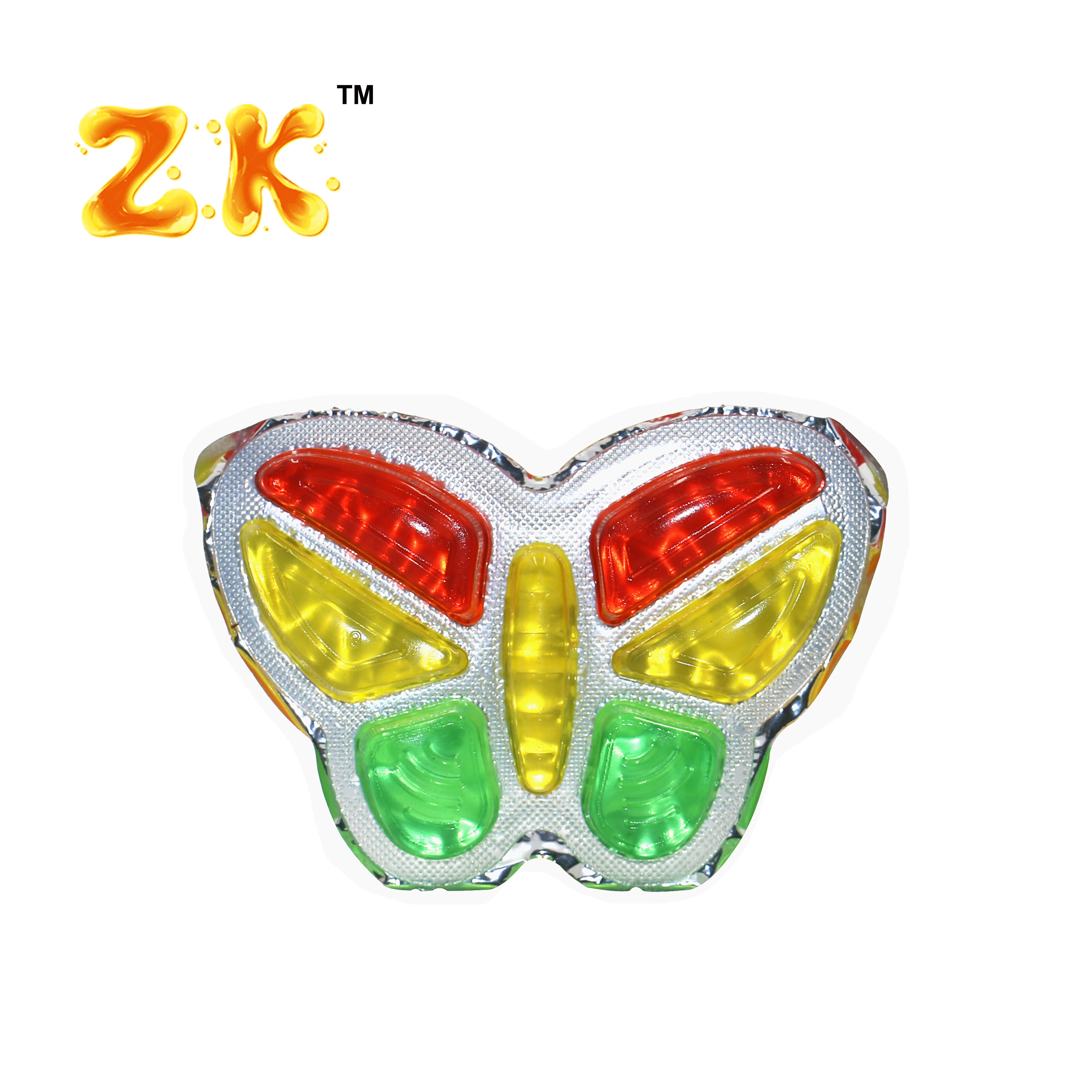 35g Mini Butterfly Shape Cartoon Jelly Cup Fruit Snack