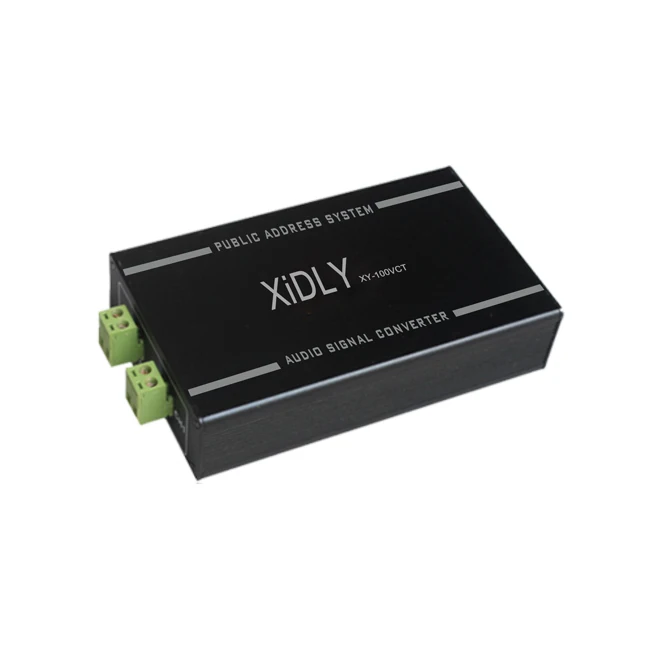 XIDLY- Customized Профессиональный двухканальный 100 В преобразователь аудиосигнала для системы распределения громкой связи