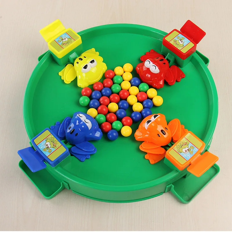 Hot frog eating bean interactive game other educational toys gaming touch children table games set