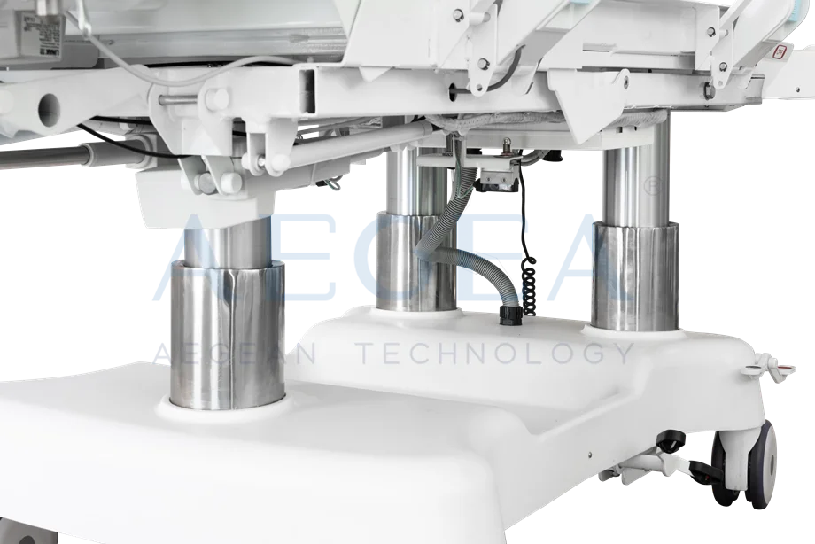 AG-BR006 Luxurious medical bed 9 function furniture icu electric hospital bed price with cpr function