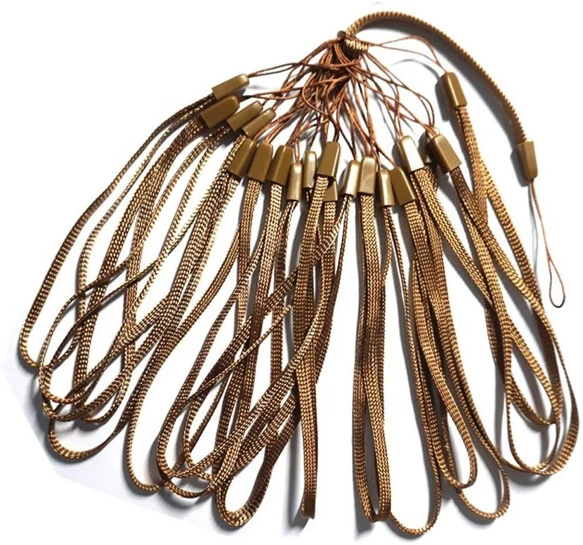 Bundle 7 Inch Durable Nylon Hand Wrist Strap Lanyard Strings for USB Flash Drives Pedometer,Cellphone, Camera and Keys