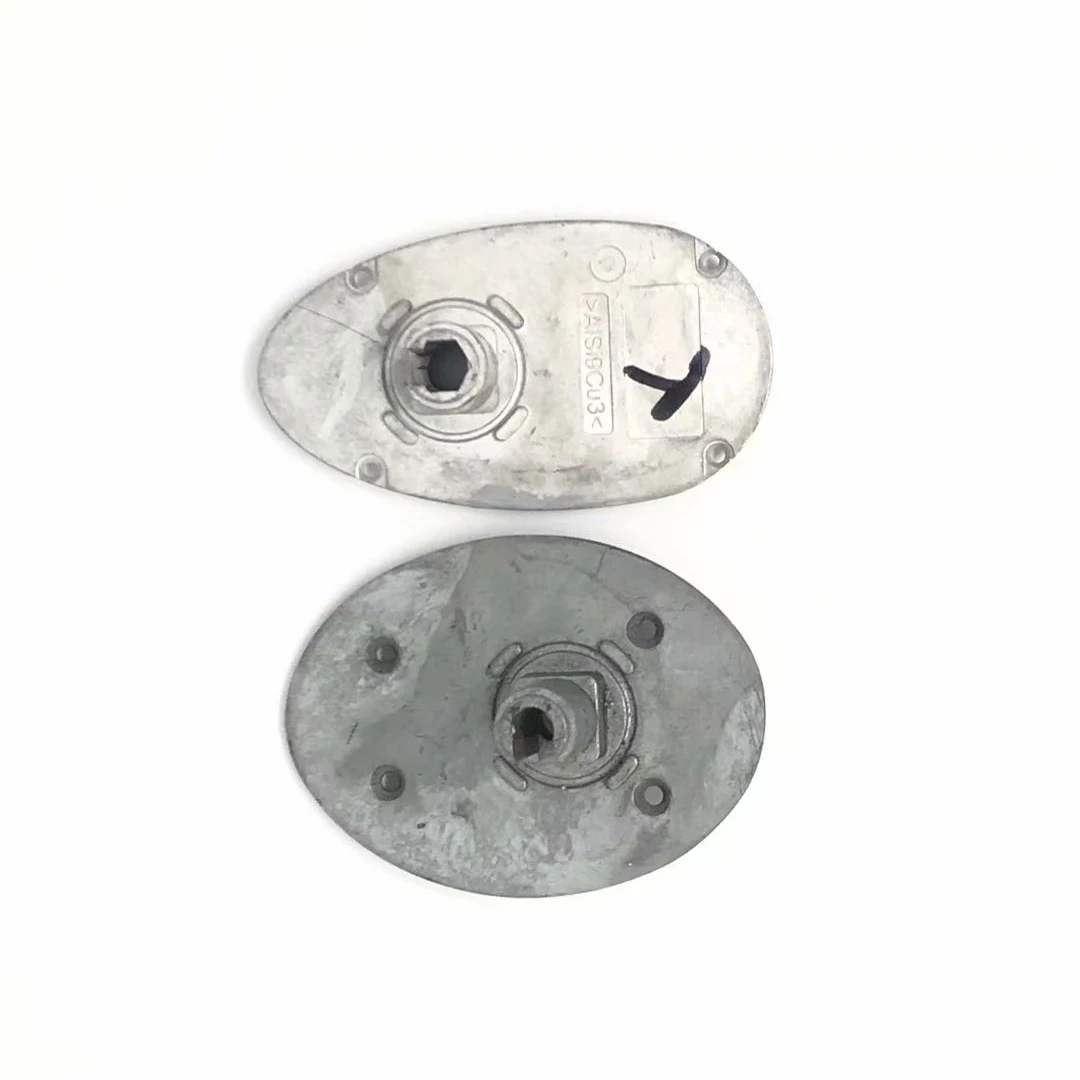 Custom Silver Hardware Custom Mold Zinc Alloy Plating Car Handle Accessories