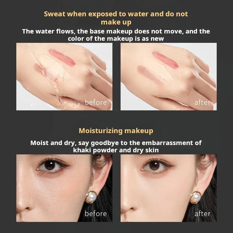 OSIYUN Quick Film Forming Moisturizing Makeup Mist Spray Glossy Long-Lasting Face Primer Skin Nourishing Primers