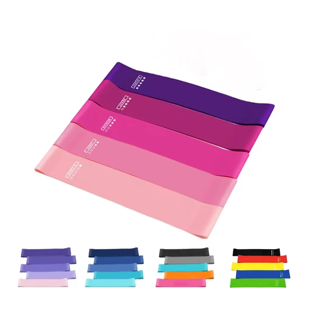 100% original Latex Resistance Band fitness bands Latex Gym Strength Training Rubber Loops Bands Fitness