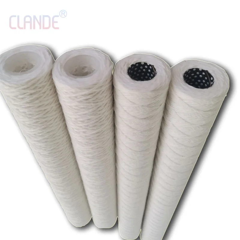 Whole House Heavy Duty Water System NSF Pp Yarn Filter Cartridge For Reduce Dust Sand