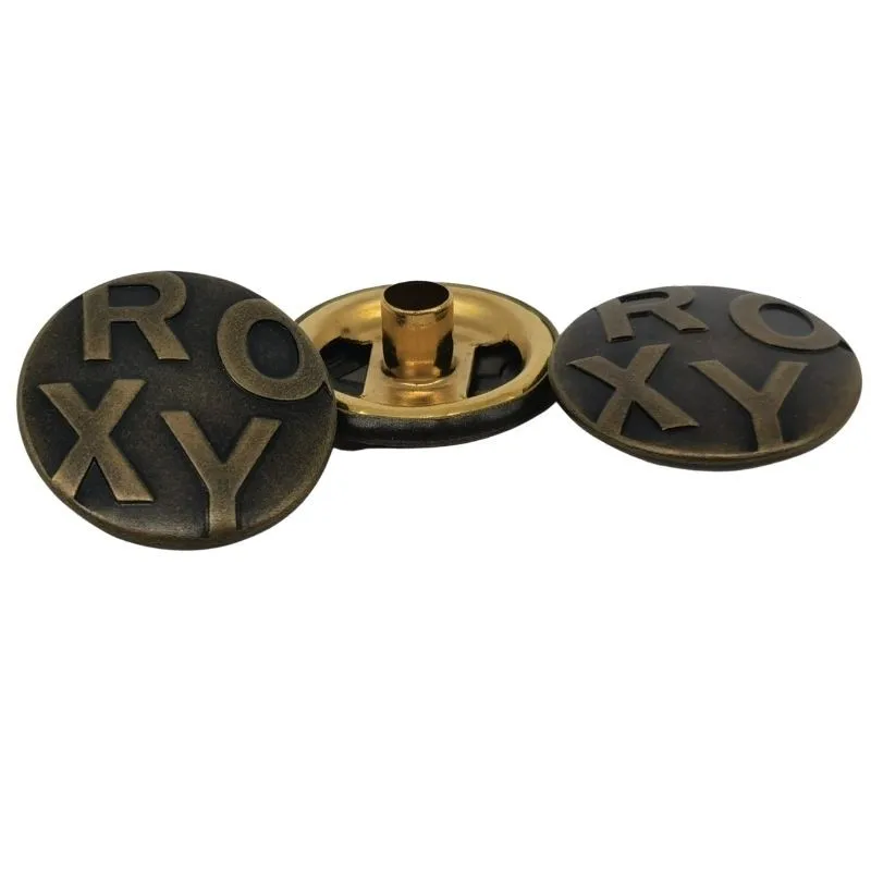 Manufacturers Oeko-Tex High Quality Brass Metal Spring Snap Button For Clothes
