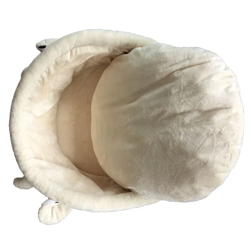 Cow pattern pet bed for car Cute pet bed with Removable Cover for dogs and cats