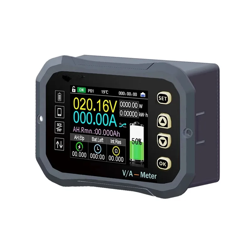 KG140F Тестер Аккумуляторов 100V 400A кулонометр батареи индикатор емкости для ЖК-дисплея телефонов управляют кулона