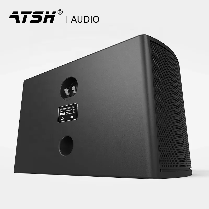 ATSH K-208 Card Package Audio China Factory Price Professional Outdoor Speaker Stereo Boombox Bass Amplifier Powered Speaker