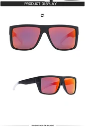 square sports new arrival blenders Z87 safety eye protection oversize polarized sunglasses