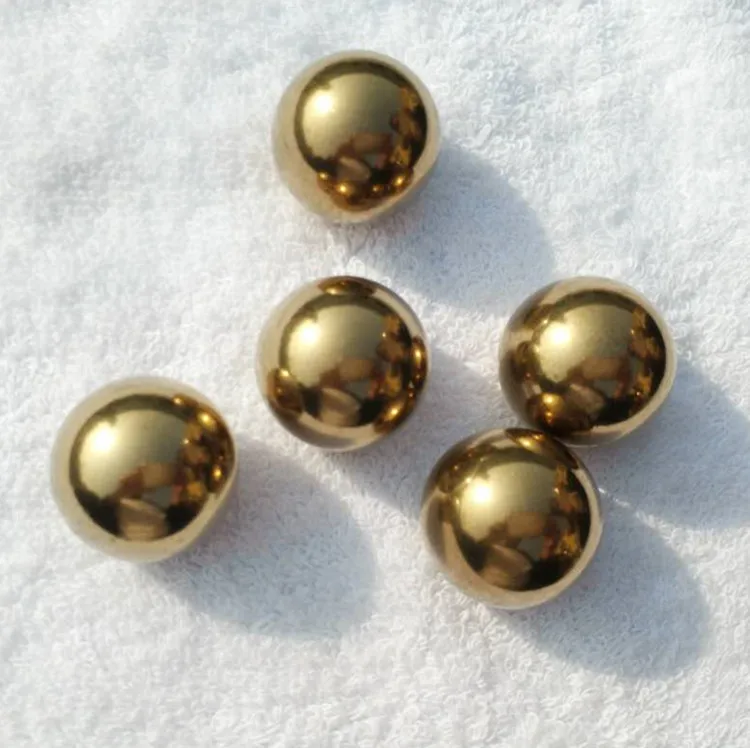 High precision 1mm 2mm 3mm 4mm 5mm Solid H62/65 Brass ball copper ball for valve