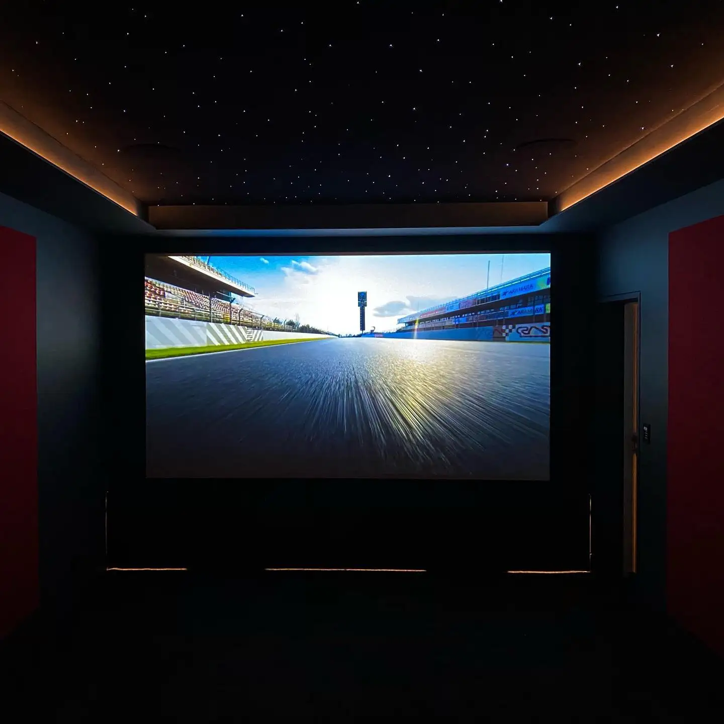 Fibre Optic Star Home Theatre Ceiling