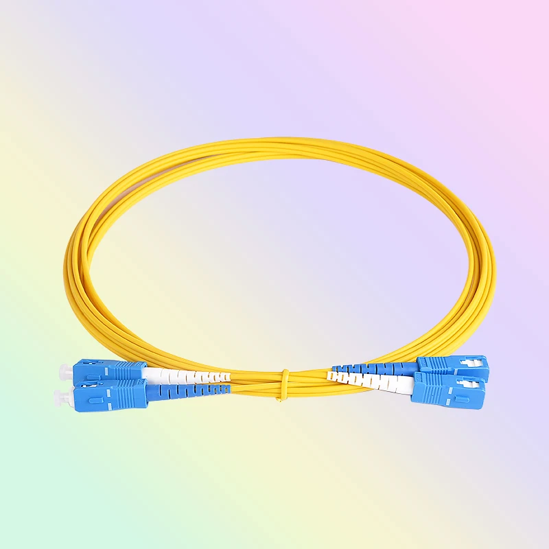 Sc/Apc Sc/Upc Duplex Sc To Sc Upc Sm Dx Multimode Om3 Fiber Optic Patch Cord