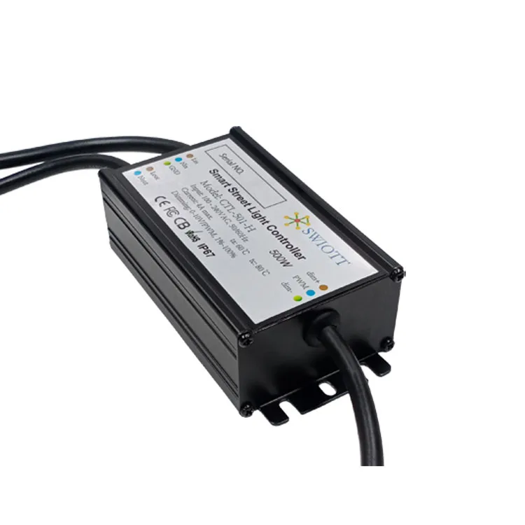 Уличный фонарь CTL501HD IP66, двухрежимный сетевой смарт-светильник с датчиком наклона DALI, уличная лампа для контроллера дорожного уличного освещения