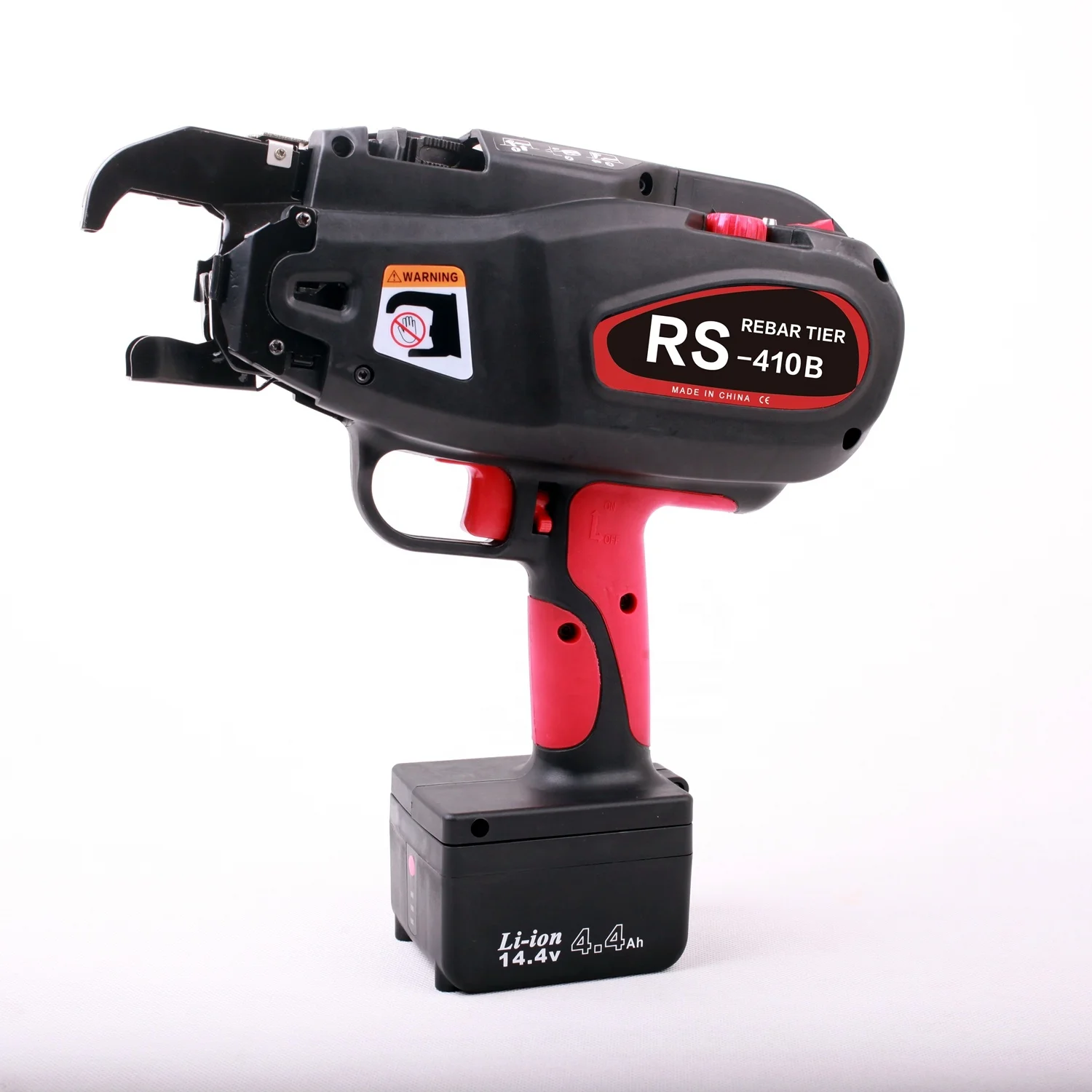 RS410B Cordless 14.4V Li-ion Battery Brushless Motor Rebar Tying Tools Small Body Rebar Tying Gun