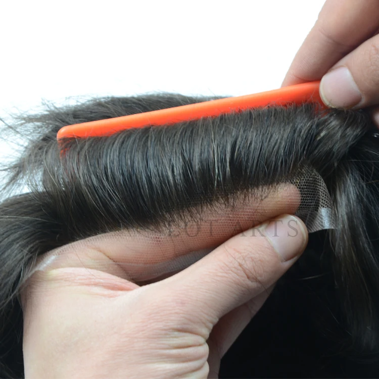 best quality hot selling men full lace toupee