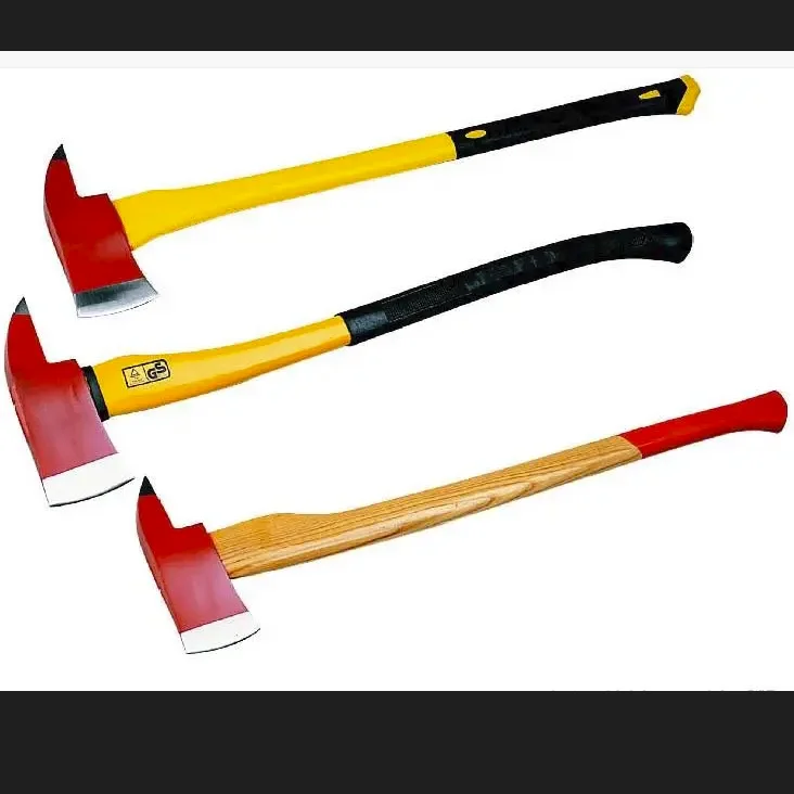Most Popular Good Price Forging Quality Axe Head pick head Axe With Strong & Durable & Insulated Fiberglass Handle
