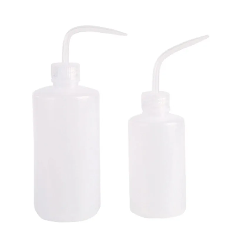 250ml washing filling 300ml white tip mouth washing bottle succulent plastic washing bottle