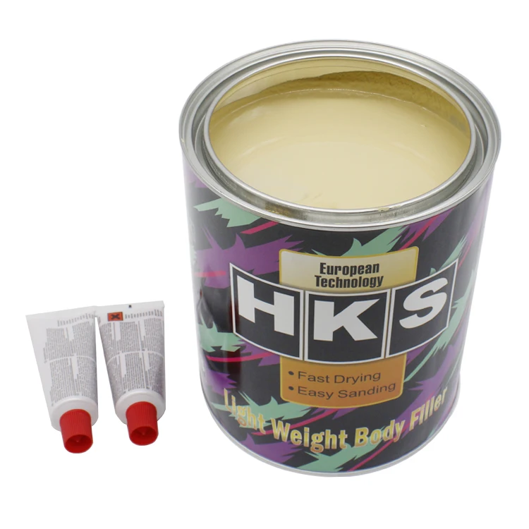 Multipurpose Light Weight Body Filler 5.5KG Fast Drying, Easy Sanding, Good Adhesion Polyester Putty