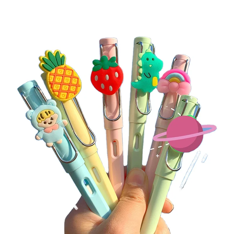 Magic Erasable Eternal Pencil Unique Cartoon Pencil Not Easy To Break Pencil With Eraser