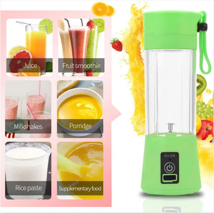Electric Mini Usb Automatic Orange Pomegranate Citrus Carrot Tomato Vegetable Fruit Mixer Hand Portable Extractor Blender Juicer
