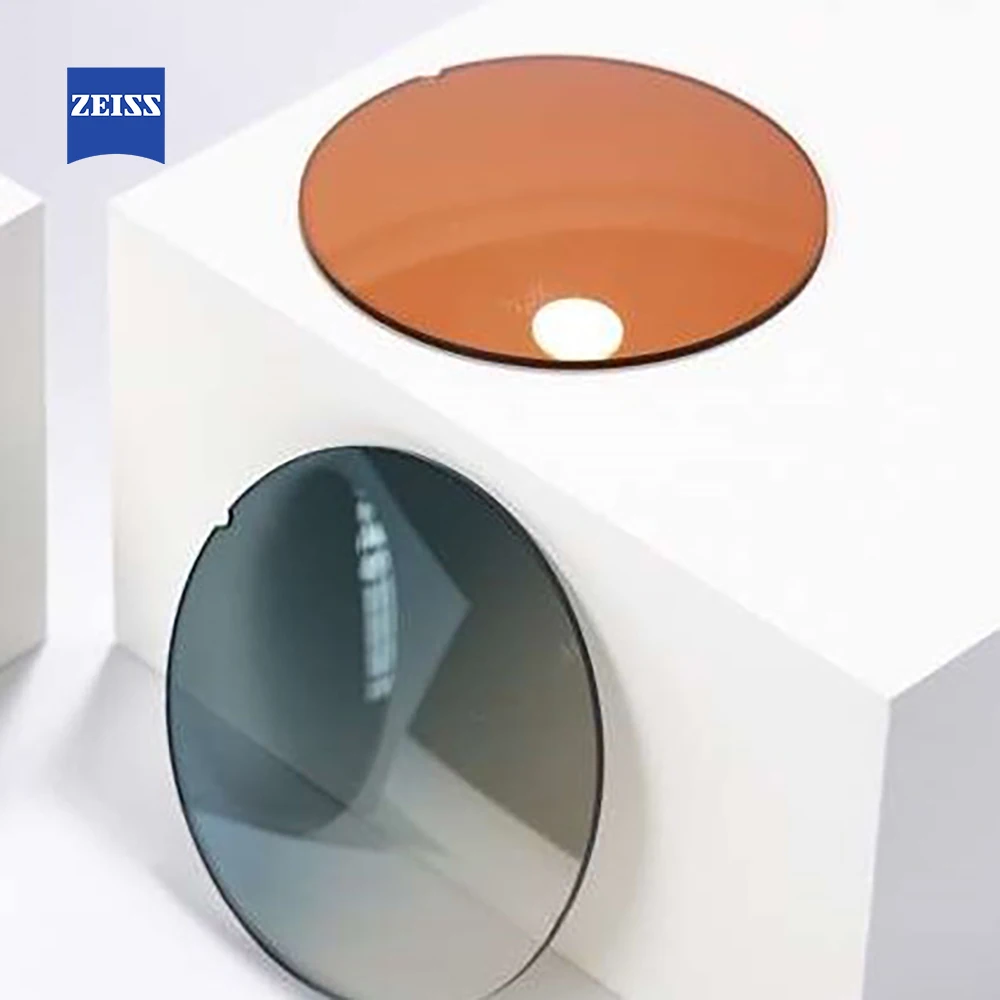 ZEISS OM15(CR-39) sunlens High Quality solid Customized HC Hard Resin Eyewear lens europe brand low moq wholesale