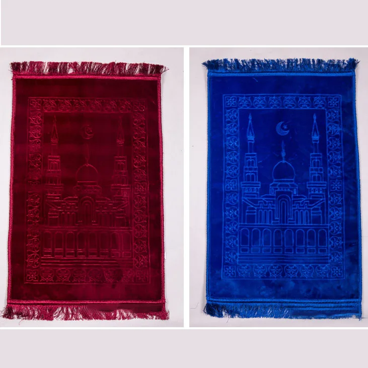 
Fashwell 17410 comfortable luxury prayer rug textile muslim prayer mat islamic mosque moslim mats fabric turkish dubai 
