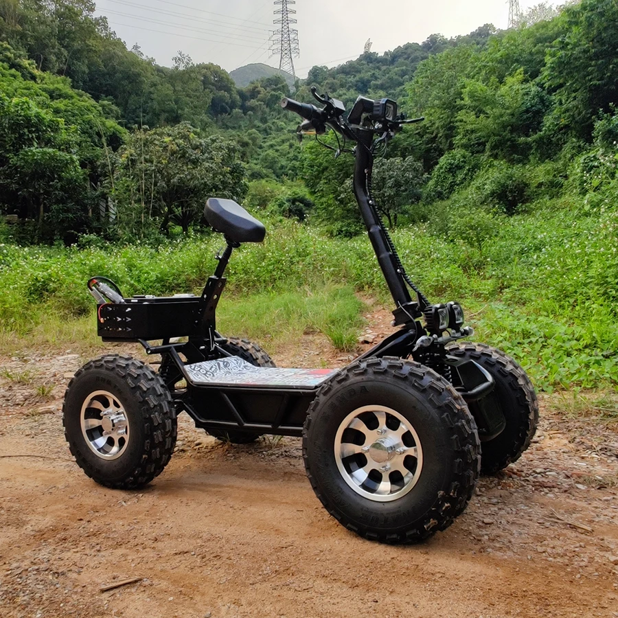 Golf motorcycle ATV off-road all terrain vehicle 60V 60AH 21-inch long distance 10000 watts electric scooter manufacturers