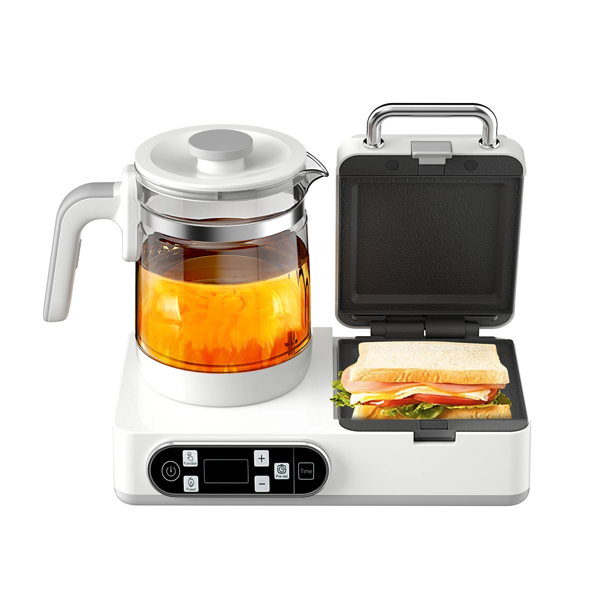 3 in 1 electric cooker bread bakery fast maker multi functional toast fried eggs non stick breakfast maker