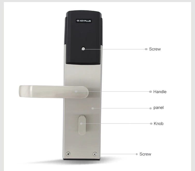 cost effective smart Hotel door lock RFID high quality hotel lock rfid with free management software