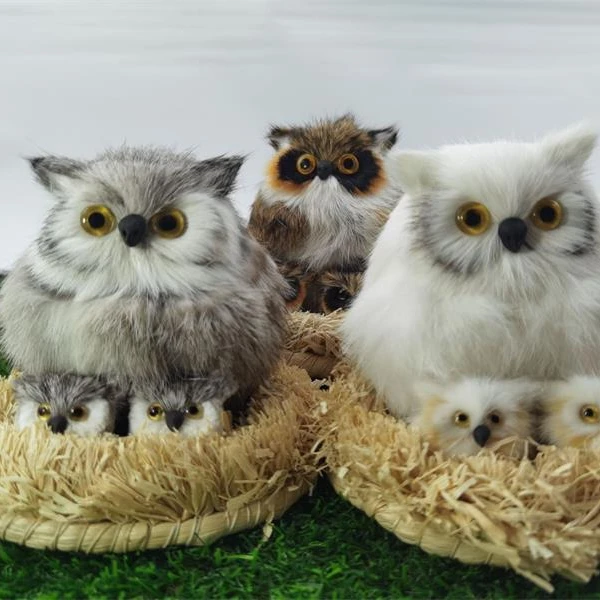 New Plush Owl Doll Cute Simulation Plush Owl Doll Simulation Plush Toy