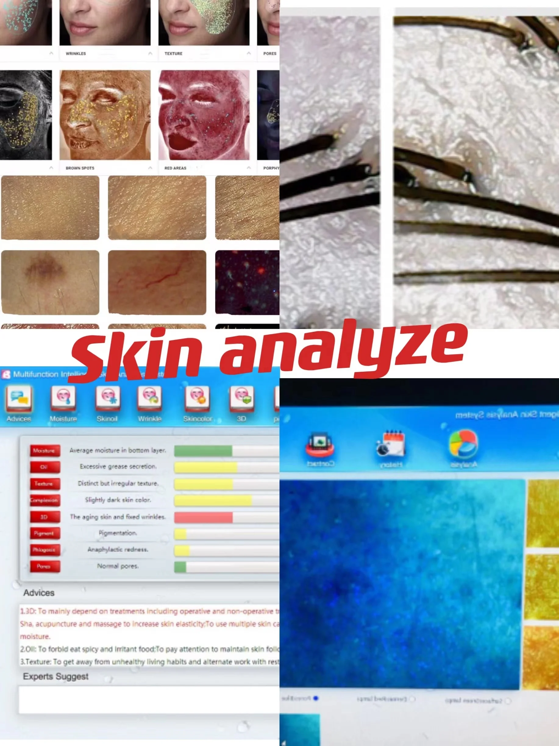 Newest korean professional skin analyzer facial hydro hydra microdermabrsion diamond peel hydrafacy beauty machine