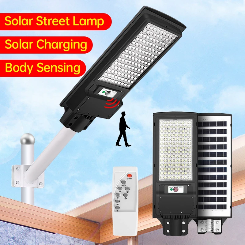 New Type of Solar Outdoor Courtyard Household Human Body Induction Lighting Street Lamp Solar Street Lamp